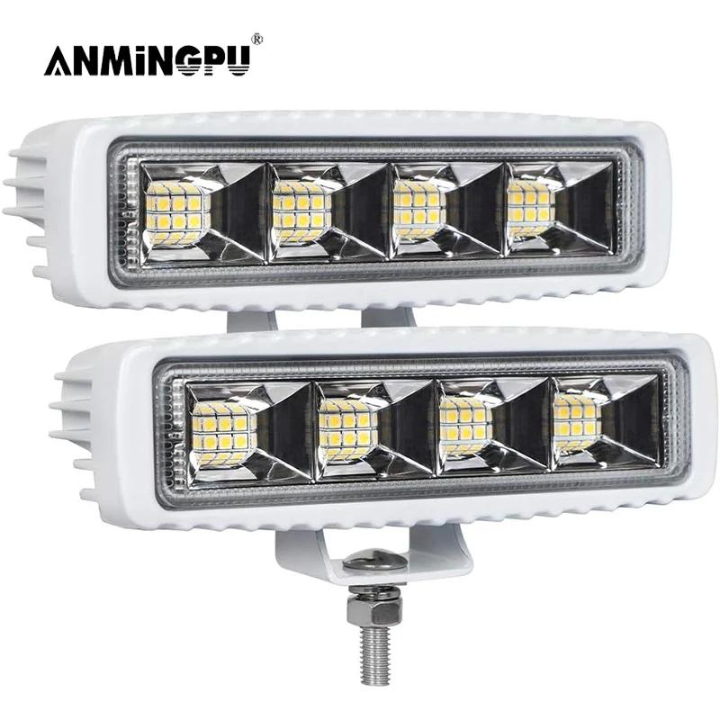 ANMINGPU ڵ ۾ LED , ε SUV ATV Ʈ Ʈ Ʈ , LED ޺ , 72W, 4x4, 24 LED ۾ , 12V, 24V